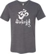 OM Mani Padme Hum Burnout Yoga Shirt