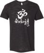 OM Mani Padme Hum Burnout Yoga Shirt