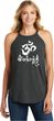 OM Mani Padme Hum Ladies Tri Blend Rocker Yoga Tank Top