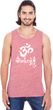 OM Mani Padme Hum Tri Blend Mens Yoga Tank Top