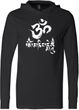 OM Mani Padme Hum Yoga Lightweight Hoodie
