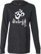 OM Mani Padme Hum Yoga Lightweight Hoodie