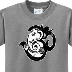 Om Mashup Kids Yoga Shirts