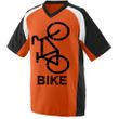 Mens Cycle Moisture-Wicking Performance Bike Shirt