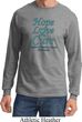 Ovarian Cancer Awareness Hope Love Cure Long Sleeve
