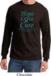 Ovarian Cancer Awareness Hope Love Cure Long Sleeve