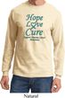 Ovarian Cancer Awareness Hope Love Cure Long Sleeve