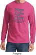 Ovarian Cancer Awareness Hope Love Cure Long Sleeve