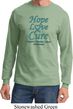 Ovarian Cancer Awareness Hope Love Cure Long Sleeve