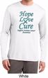 Ovarian Cancer Hope Love Cure Dry Wicking Long Sleeve