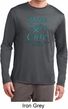 Ovarian Cancer Hope Love Cure Dry Wicking Long Sleeve