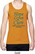 Ovarian Cancer Hope Love Cure Dry Wicking Tank Top