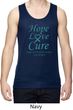 Ovarian Cancer Hope Love Cure Dry Wicking Tank Top