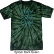 Ovarian Cancer Hope Love Cure Tie Dye T-shirt