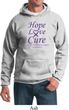 Pancreatic Cancer Hoodie Hope Love Cure Hoody
