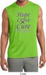 Pancreatic Cancer Hope Love Cure Dry Wicking Sleeveless Shirt