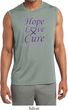 Pancreatic Cancer Hope Love Cure Dry Wicking Sleeveless Shirt