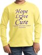 Pancreatic Cancer Hope Love Cure Kids Long Sleeve