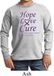 Pancreatic Cancer Hope Love Cure Kids Long Sleeve