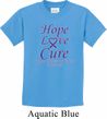 Pancreatic Cancer Hope Love Cure Kids T-shirt