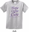 Pancreatic Cancer Hope Love Cure Kids T-shirt