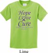 Pancreatic Cancer Hope Love Cure Kids T-shirt