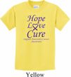 Pancreatic Cancer Hope Love Cure Kids T-shirt