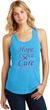 Pancreatic Cancer Hope Love Cure Ladies Racerback