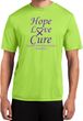 Pancreatic Cancer Tee Hope Love Cure Dry Wicking T-shirt