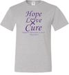 Pancreatic Cancer Tee Hope Love Cure Tall Shirt