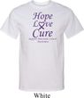 Pancreatic Cancer Tee Hope Love Cure Tall Shirt