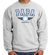 Papa Fleece Sweatshirt - Grandpa - Pop Pop - Dad - Adult Sweatshirt