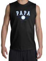 PaPa Shooter - Grandpa Grandfather Dad Father Adult Muscle Shirt Tee
