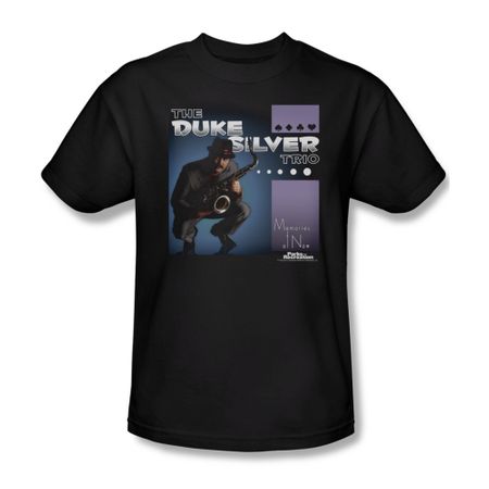 Parks And Recreation Shirt Duke Silvers Black T-Shirt