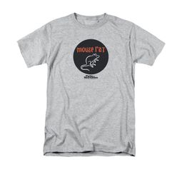 Parks And Recreations Shirt Mouse Rat Athletic Heather T-Shirt Parks And Recreations Shirt Mouse Rat Athletic Heather T-Shirt