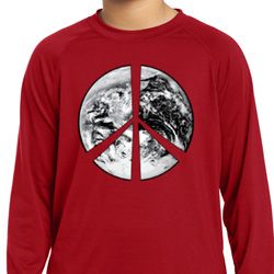 Peace Earth Kids Dry Wicking Long Sleeve Shirt