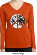 Peace Earth Ladies Dry Wicking Long Sleeve Shirt