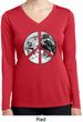 Peace Earth Ladies Dry Wicking Long Sleeve Shirt