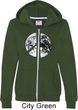 Peace Earth Ladies Full Zip Hoodie