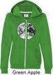 Peace Earth Ladies Full Zip Hoodie