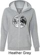 Peace Earth Ladies Full Zip Hoodie