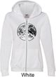 Peace Earth Ladies Full Zip Hoodie