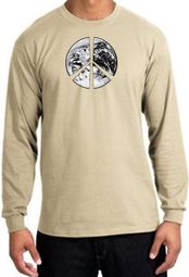 Peace Earth Long Sleeve T-shirts