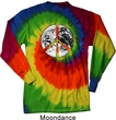Peace Earth Long Sleeve Tie Dye Shirt