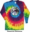 Peace Earth Long Sleeve Tie Dye Shirt