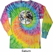 Peace Earth Long Sleeve Tie Dye Shirt