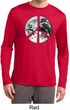 Peace Earth Mens Dry Wicking Long Sleeve Shirt