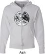 Peace Earth Mens Full Zip Hoodie