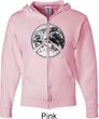 Peace Earth Mens Full Zip Hoodie