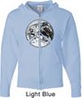 Peace Earth Mens Full Zip Hoodie